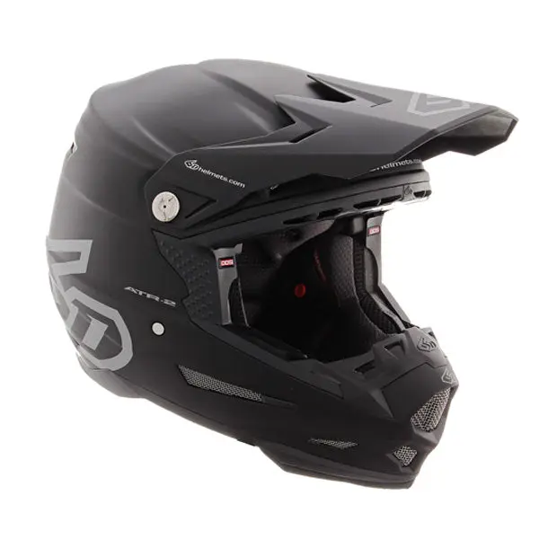 6D ATR-2 Matte Black Full Face Motorcycle Helmet 6d atr 2 matte black full face 0 1750479210 - BTOSPORTS