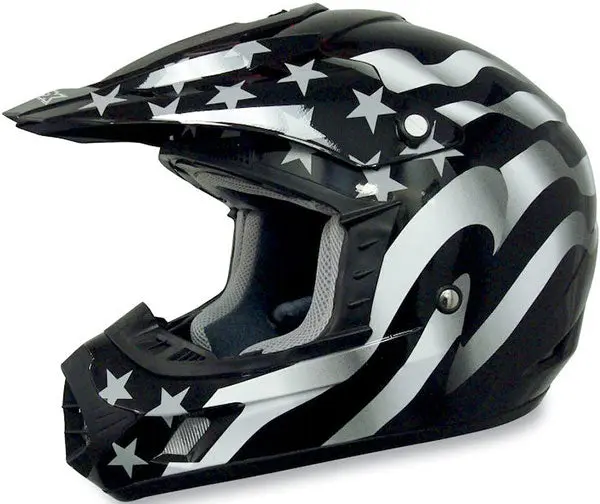 AFX FX-17 DOT Approved Motorcycle Half Helmet w/ American Flag afx fx 17 dot approved motorcy 0 1750482864 - BTOSPORTS