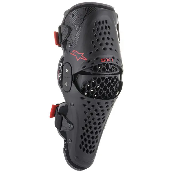 Alpinestars SX-1 V2 Knee Guards – Motorcycle Impact Protection alpinestars sx 1 v2 knee guard 0 1750482650 - BTOSPORTS