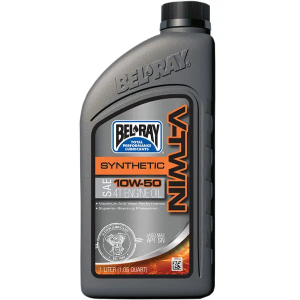Bel-Ray 10W-50 Synthetic V-Twin Motorcycle Oil | High Performance bel ray 10w 50 synthetic v twi 0 1750486339 - BTOSPORTS