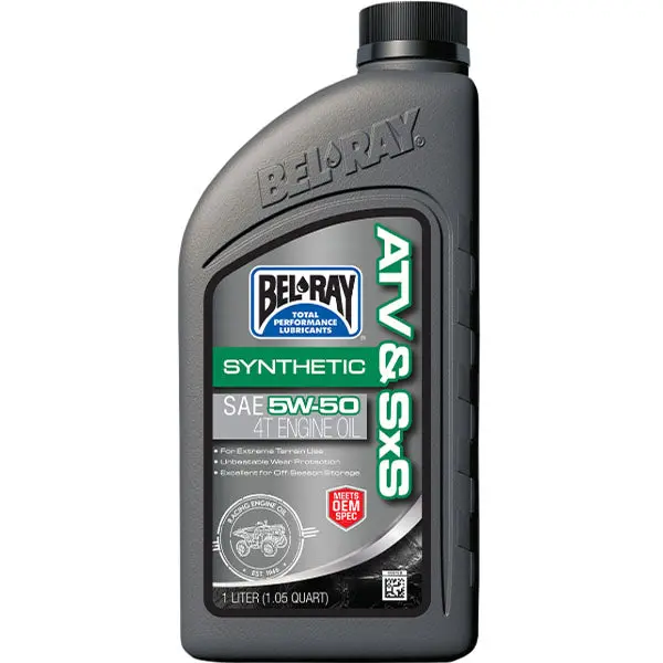 Bel-Ray Full Synthetic ATV UTV Engine Oil 5W-50 for 4-Stroke Engines bel ray full synthetic atv utv 0 1750486539 - BTOSPORTS