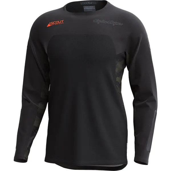 Brushed Camo Cycling Jersey | Troy Lee Scout SE Performance brushed camo cycling jersey tr 0 1750478100 - BTOSPORTS