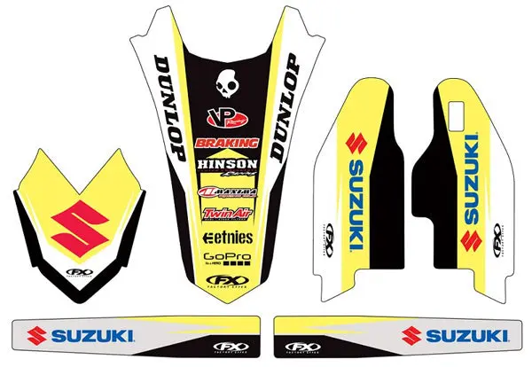 Factory Effex Evo Suzuki Motorcycle Trim Kit - Genuine OEM Fit factory effex evo suzuki motor 0 1750479225 - BTOSPORTS