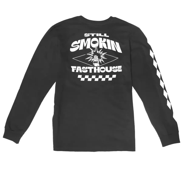 Fasthouse Smokin Long Sleeve Graphic Tee - Men's Cool Style fasthouse smokin long sleeve g 0 1750478110 - BTOSPORTS