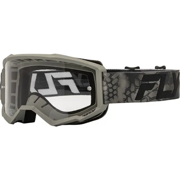 Fly Racing Focus Goggles - Clear Kryptek Lens | Off-Road Protection fly racing focus goggles clear 0 1750485248 - BTOSPORTS