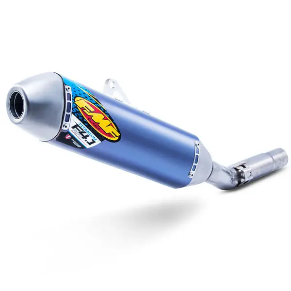 FMF Titanium Slip-On Exhaust for Kawasaki with Mid-Pipe fmf titanium slip on exhaust f 0 1750481672 - BTOSPORTS
