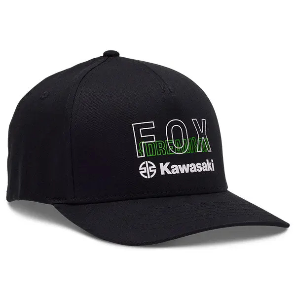 Fox Kawasaki Flexfit Official Racing Hat fox kawasaki flexfit official 0 1750486501 - BTOSPORTS