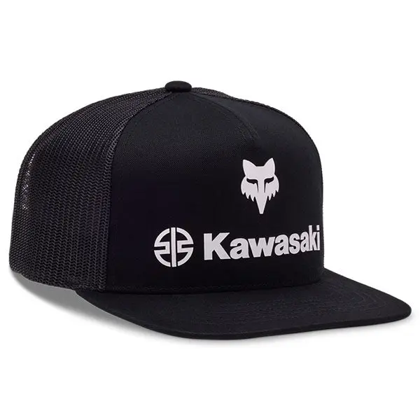 Fox & Kawasaki Motorcycle Snapback Hat - Limited Collab fox kawasaki motorcycle snapba 0 1750486501 - BTOSPORTS