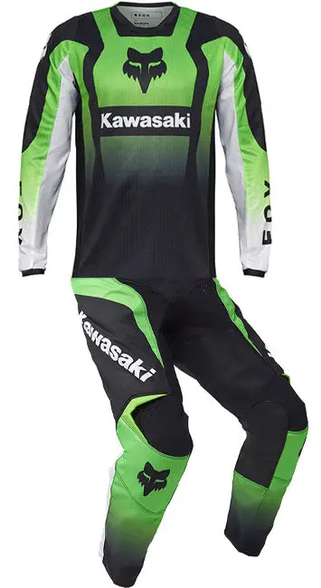 Fox Racing Kawasaki Motocross Gear Set fox racing kawasaki motocross 0 1750478228 - BTOSPORTS