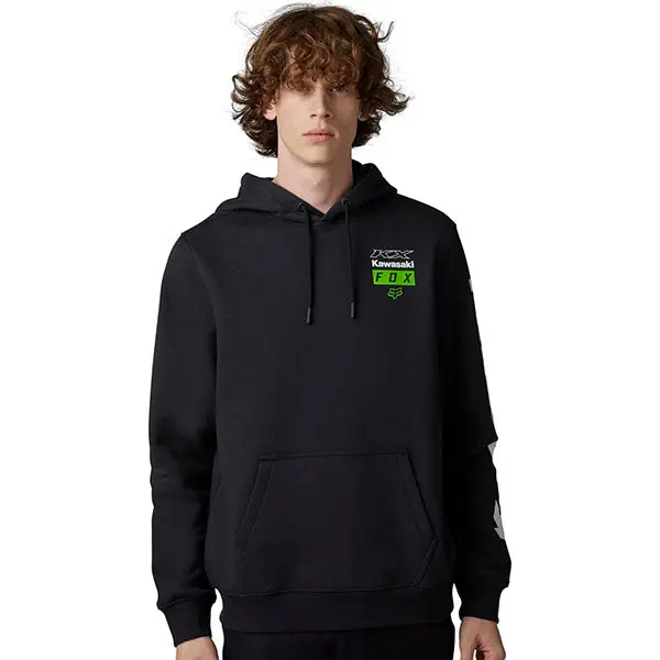 Fox Racing Kawasaki Premium Pullover Motorcycle Hoodie fox racing kawasaki premium pu 0 1750479763 - BTOSPORTS