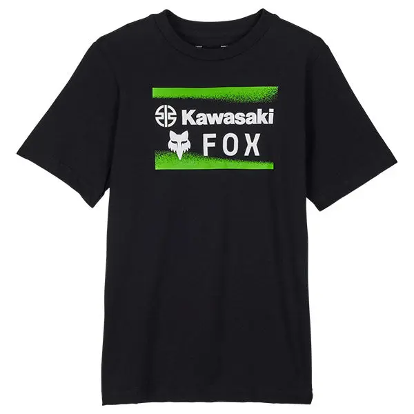 Fox Racing Kawasaki Youth T-Shirt - Motocross Style Tee fox racing kawasaki youth t sh 0 1750482158 - BTOSPORTS