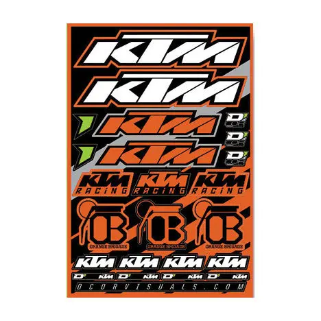 High-Quality KTM Sticker Set for Motorcycle & Car high quality ktm sticker set f 0 1750478672 - BTOSPORTS
