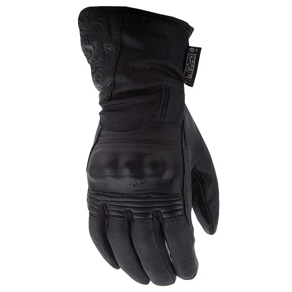 Highway 21 Women's Black Rose Motorcycle Gloves highway 21 womens black rose m 0 1750487082 - BTOSPORTS