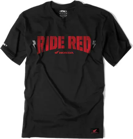 Honda Motorcycle Red Bolt Graphic Tee by Factory Effex honda motorcycle red bolt grap 0 1750486865 - BTOSPORTS