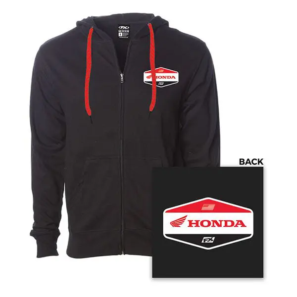 Honda Stadium Racing Zip-Up Hoodie | Factory Effex honda stadium racing zip up ho 0 1750479311 - BTOSPORTS