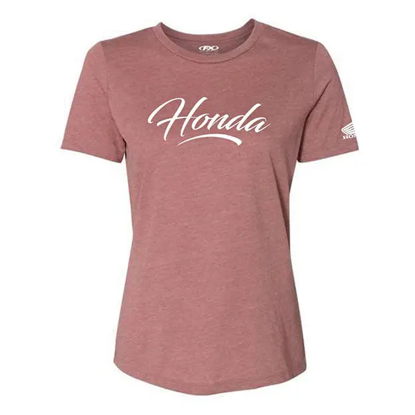 Honda Women’s Script Graphic Tee - By Factory Effex honda womens script graphic te 0 1750479471 - BTOSPORTS
