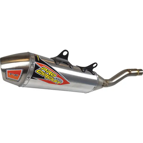 Husqvarna T-6 Pro Circuit Slip-On Muffler | Stainless Steel husqvarna t 6 pro circuit slip 0 1750477769 - BTOSPORTS