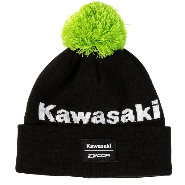 Kawasaki Racing Stripe Beanie Hat | D’Cor Visuals kawasaki racing stripe beanie 0 1750484899 - BTOSPORTS