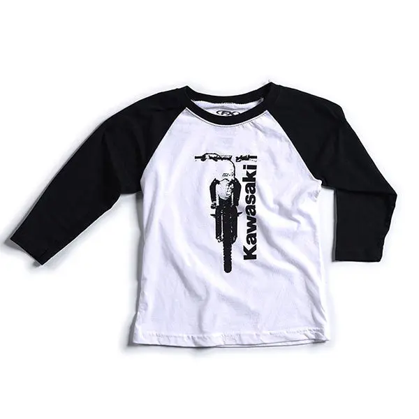 Kids Kawasaki Motocross Shirt - Youth Baseball Tee by Factory Effex kids kawasaki motocross shirt 0 1750479293 - BTOSPORTS