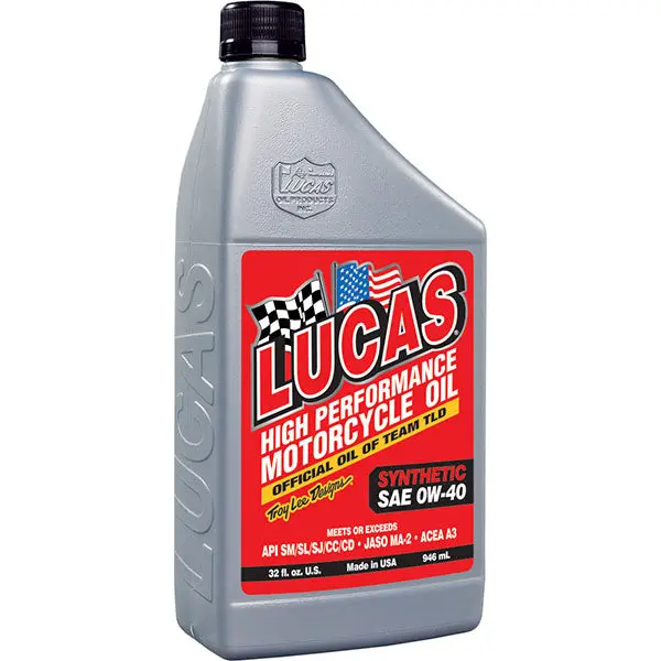 Lucas Oil 0W-40 Full Synthetic Motor Oil | 4-Stroke Engine Protection lucas oil 0w 40 full synthetic 0 1750485323 - BTOSPORTS