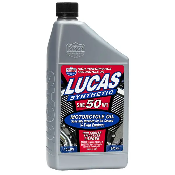 Lucas Oil Synthetic V-Twin Motorcycle Oil 50W High Performance lucas oil synthetic v twin mot 0 1750485323 - BTOSPORTS