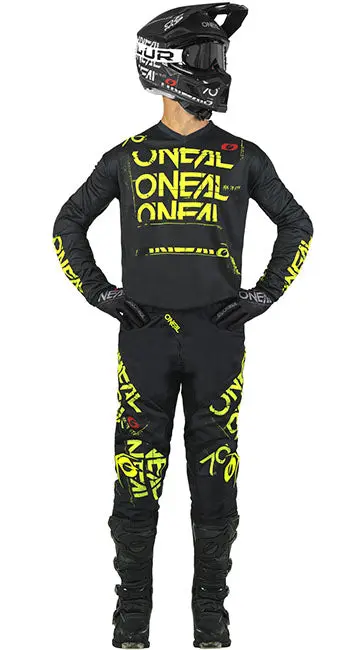 O'Neal Element Static V.25 Motocross Jersey & Pants Set oneal element static v25 motoc 0 1750478162 - BTOSPORTS