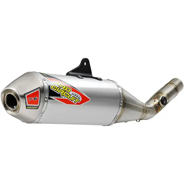 Pro Circuit T-6 Slip-On Exhaust for Suzuki - High-Flow Stainless pro circuit t 6 slip on exhaus 0 1750481672 - BTOSPORTS