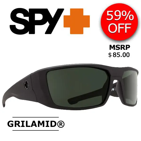 Spy Dirk Matte Black Sunglasses - ANSI Certified Premium Style spy dirk matte black sunglasse 0 1750478593 - BTOSPORTS