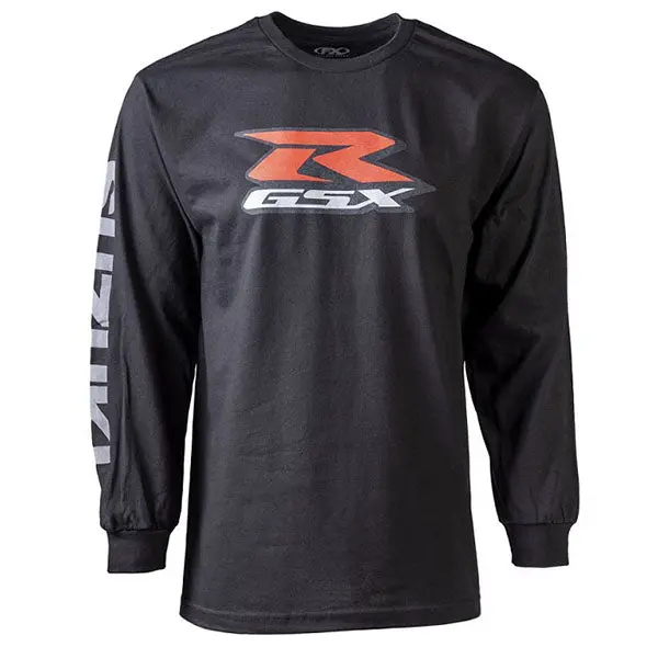Suzuki GSX-R Motorcycle Tee | Long Sleeve Shirt by Factory Effex suzuki gsx r motorcycle tee lo 0 1750479489 - BTOSPORTS