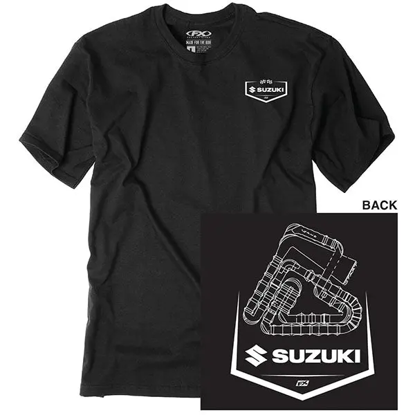 Suzuki Racing T-Shirt | Motocross Track Apparel by Factory Effex suzuki racing t shirt motocros 0 1750483437 - BTOSPORTS