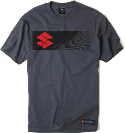 Suzuki S Bar Motorcycle T-Shirt by Factory Effex suzuki s bar motorcycle t shir 0 1750486865 - BTOSPORTS