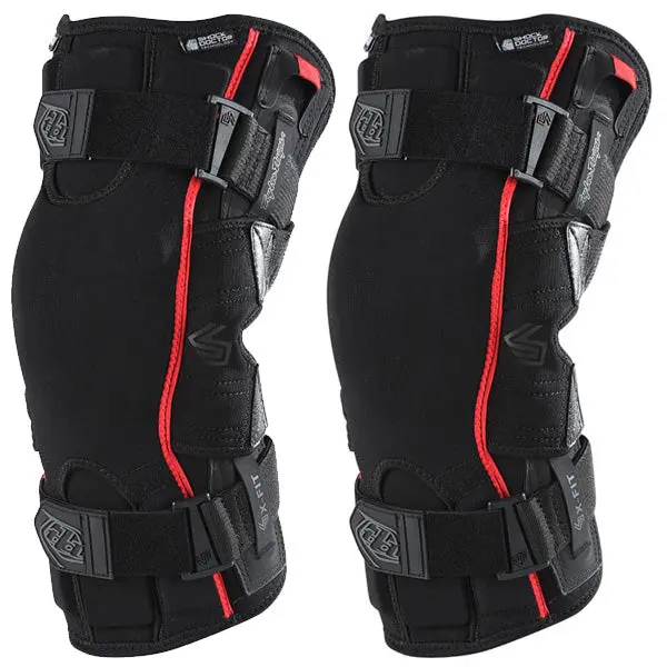 Troy Lee 6400 Knee Braces - Cycling & Sports Protection Pair troy lee 6400 knee braces cycl 0 1750479687 - BTOSPORTS
