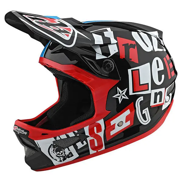 Troy Lee D3 Fiberlite Anarchy Mountain Bike Helmet | High-Performance Design troy lee d3 fiberlite anarchy 0 1750484916 - BTOSPORTS