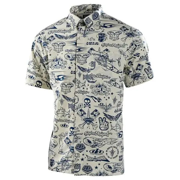 Troy Lee Designs Happy Hour Button-Up Shirt – Limited Edition troy lee designs happy hour bu 0 1750479452 - BTOSPORTS