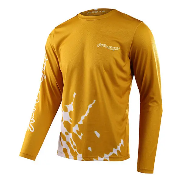 Troy Lee Flowline Long Sleeve MTB Cycling Jersey troy lee flowline long sleeve 0 1750479517 - BTOSPORTS