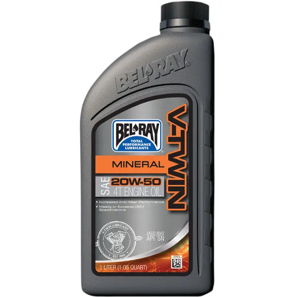 V-Twin 4-Stroke Engine Oil 20W-50 High Performance | Bel-Ray v twin 4 stroke engine oil 20w 0 1750486339 - BTOSPORTS