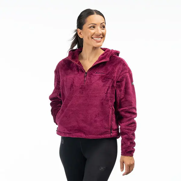 Womens Klism Sporty Quad Zipperd Cropped Hoody womens klism sporty quad zippe 0 1750486184 - BTOSPORTS