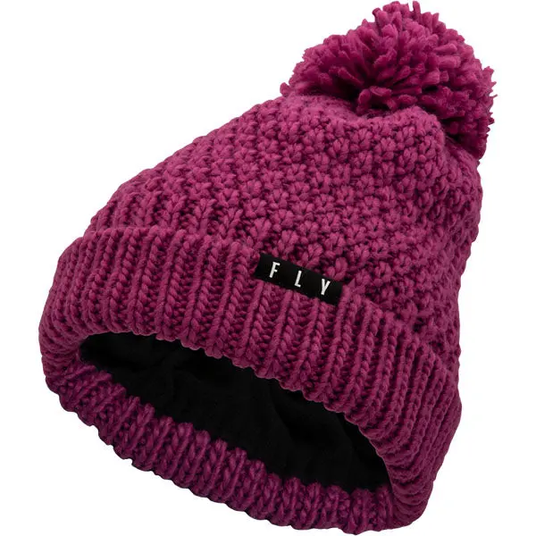 Women's Thermal Beanie with Pom - Fly Racing womens thermal beanie with pom 0 1750482662 - BTOSPORTS