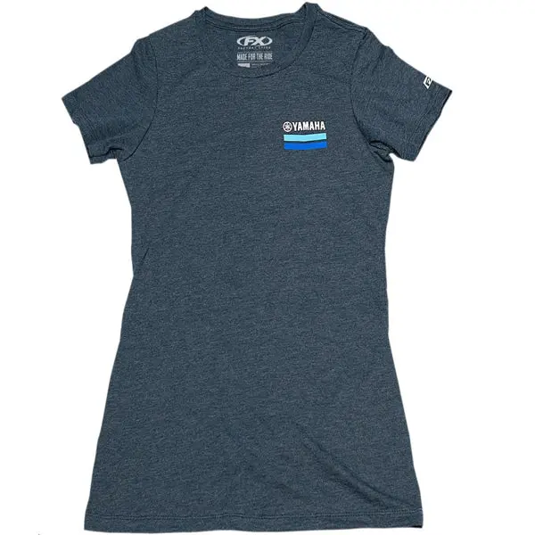 Women's Yamaha Chev Graphic Tee | Premium Motorcycle Apparel womens yamaha chev graphic tee 0 1750485026 - BTOSPORTS