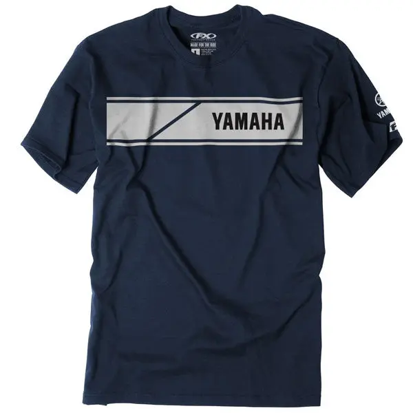 Yamaha Motorcycle Speed Block Graphic T-Shirt | Factory Effex yamaha motorcycle speed block 0 1750487591 - BTOSPORTS