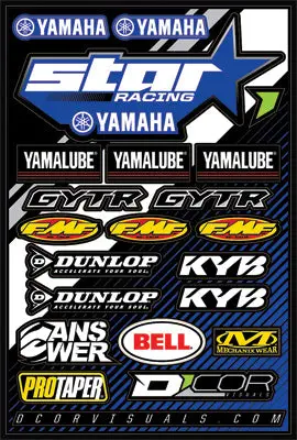 Yamaha Racing Star Decals | Team Sticker Kit yamaha racing star decals team 0 1750478739 - BTOSPORTS