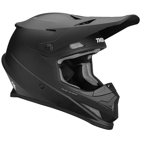 Youth Bike Helmet Impact Resistant Secure Fit - Thor Sector Solid youth bike helmet impact resis 0 1750485019 - BTOSPORTS